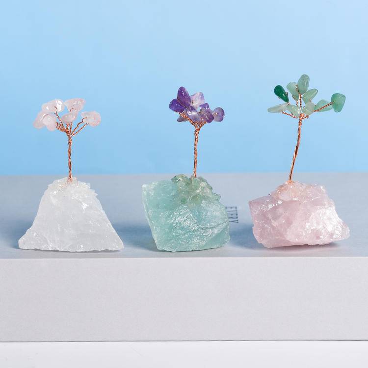 Heart Clarity Renewal – Peridot Crystal Tree on Green Fluorite Base