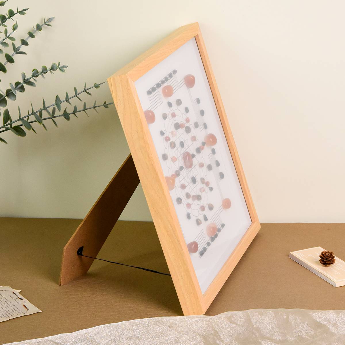 Career Success - Style 1 - Square Crystal Grid Frame